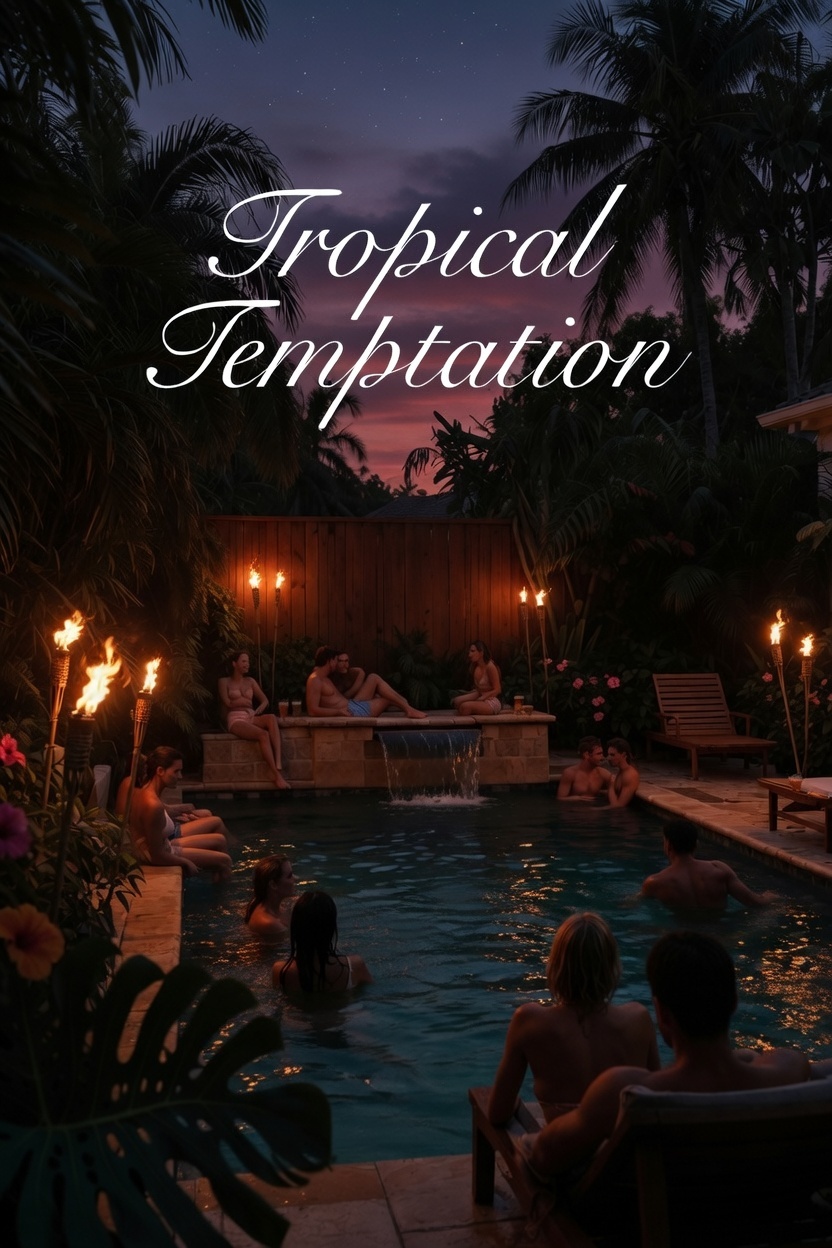Tropical Temptation Party Flyer
